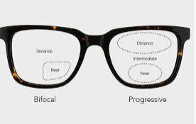 Bifocal glasses